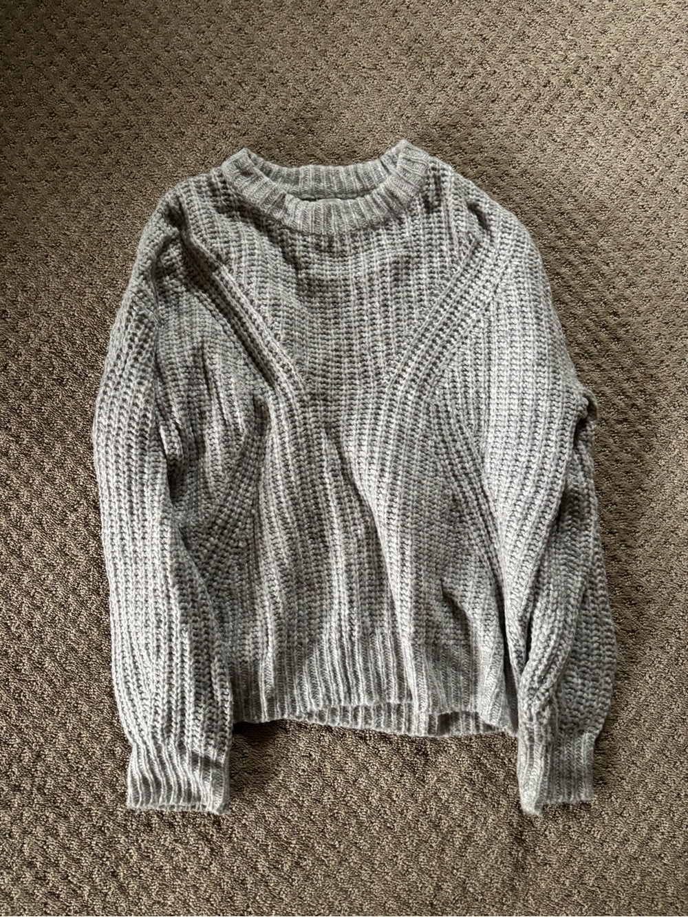 A New Day Women’s Chunky Knit Sweater Gray